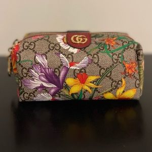 Ophidia GG Flora Cosmetic Case